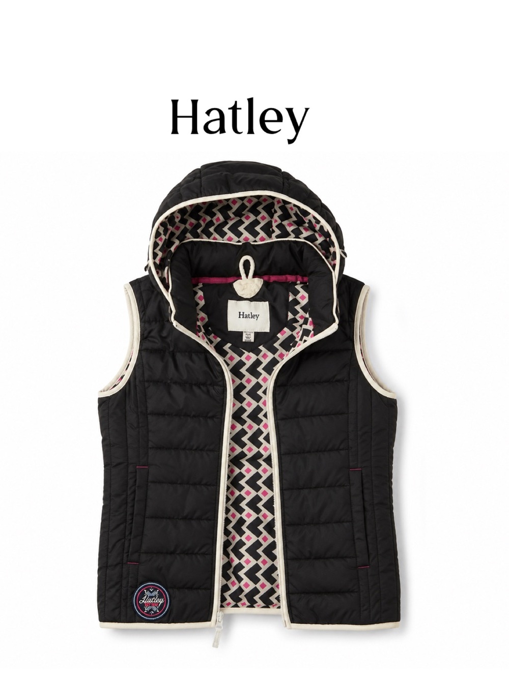 🖤 Hatley quilted hooded vest